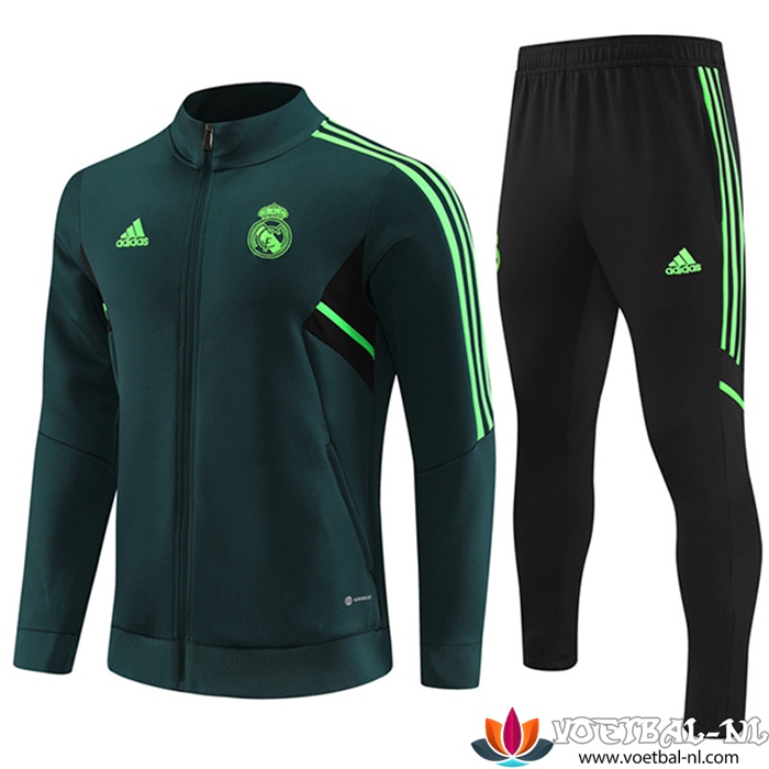 Real Madrid Trainingspak (Jack) Groente 2022/2023