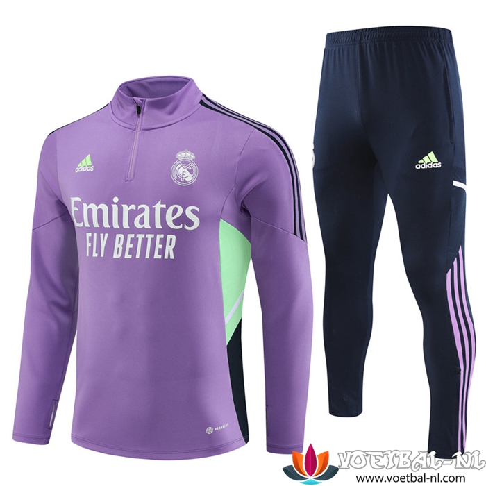 Real Madrid Trainingspak Purper 2023/2023