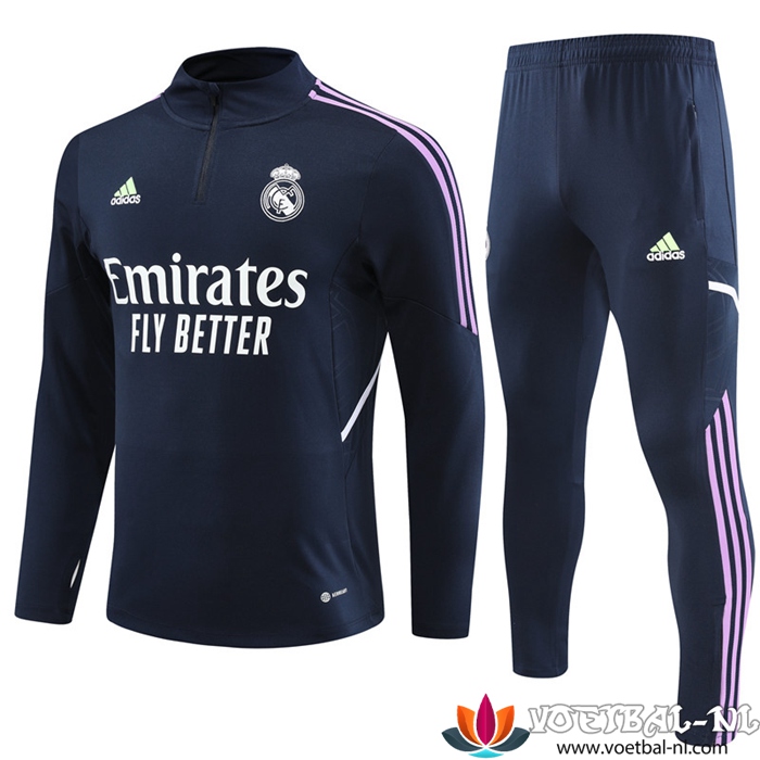 Real Madrid Trainingspak marineblauw 2023/2023