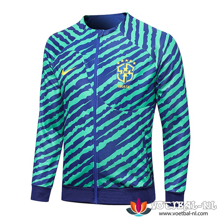 Brazilië Trainingsjack Groente 2023/2023