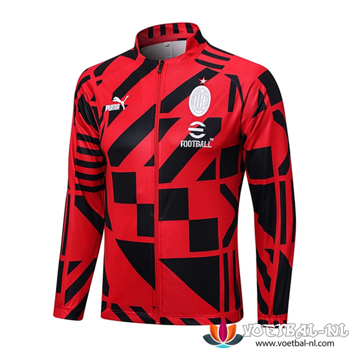 AC Milan Trainingsjack Rood 2023/2023