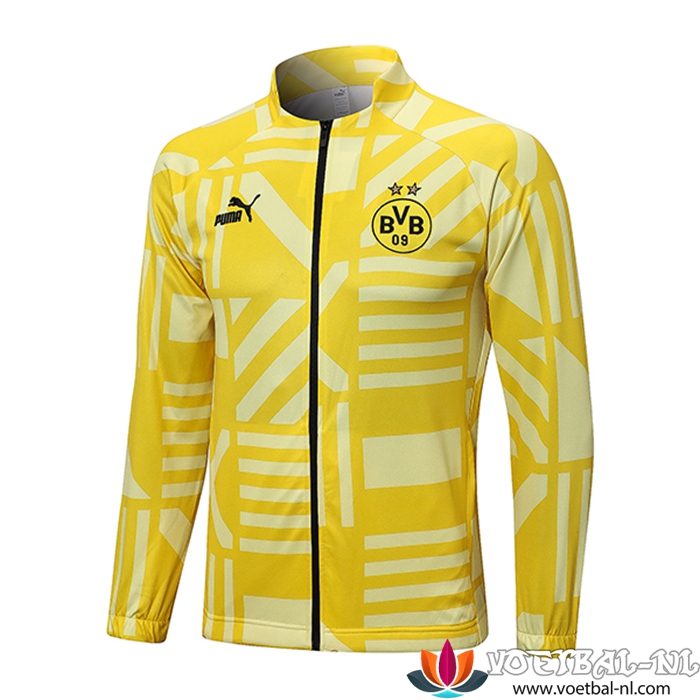 Dortmund Trainingsjack Geel 2023/2023