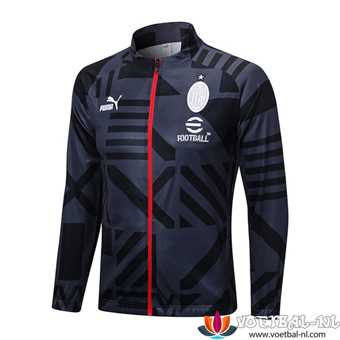 AC Milan Trainingsjack Zwart/Grijs 2023/2023