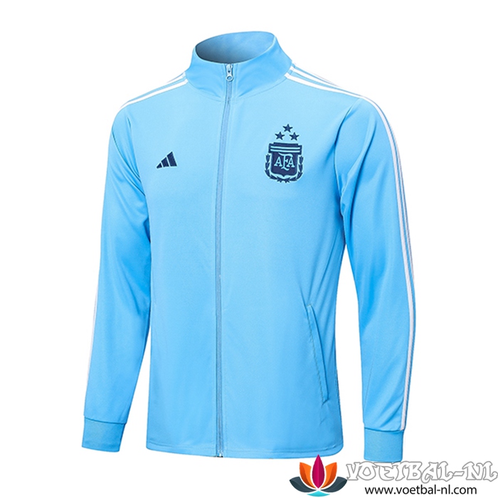 Argentinië Trainingsjack 3 Stars Lichtblauw 2023/2023
