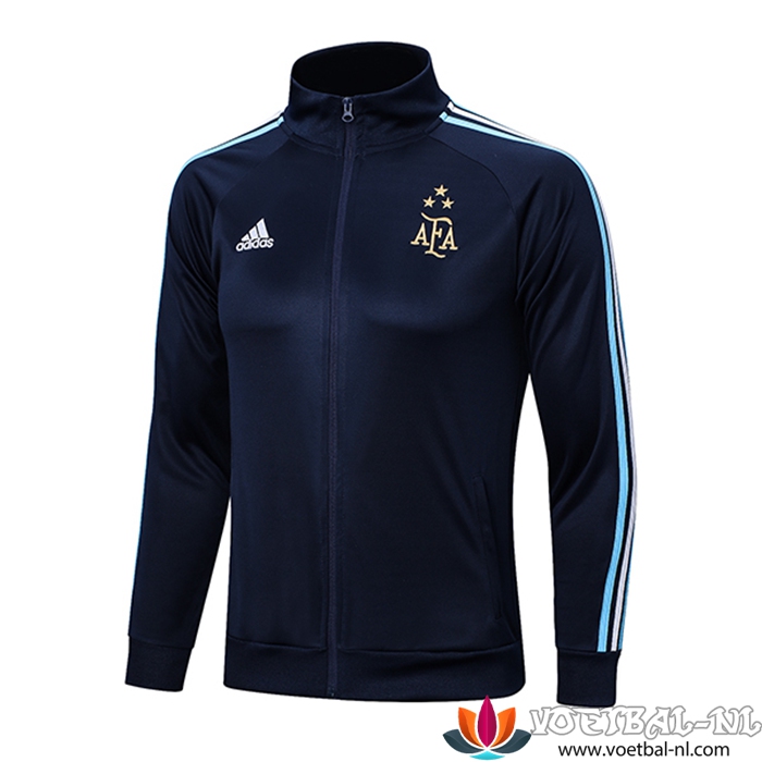 Argentinië Trainingsjack 3 Stars marineblauw 2023/2023