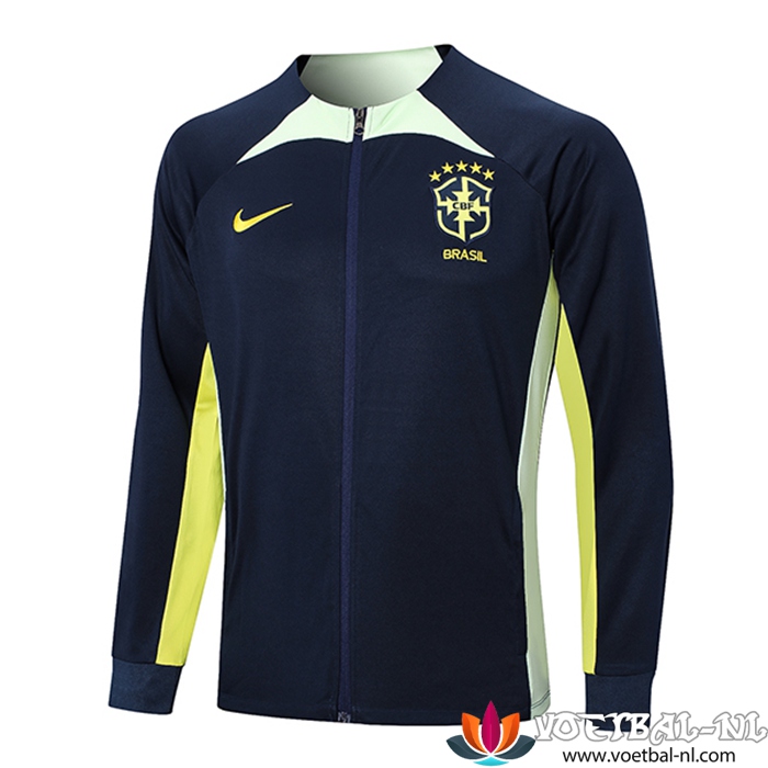 Brazilië Trainingsjack marineblauw 2023/2023
