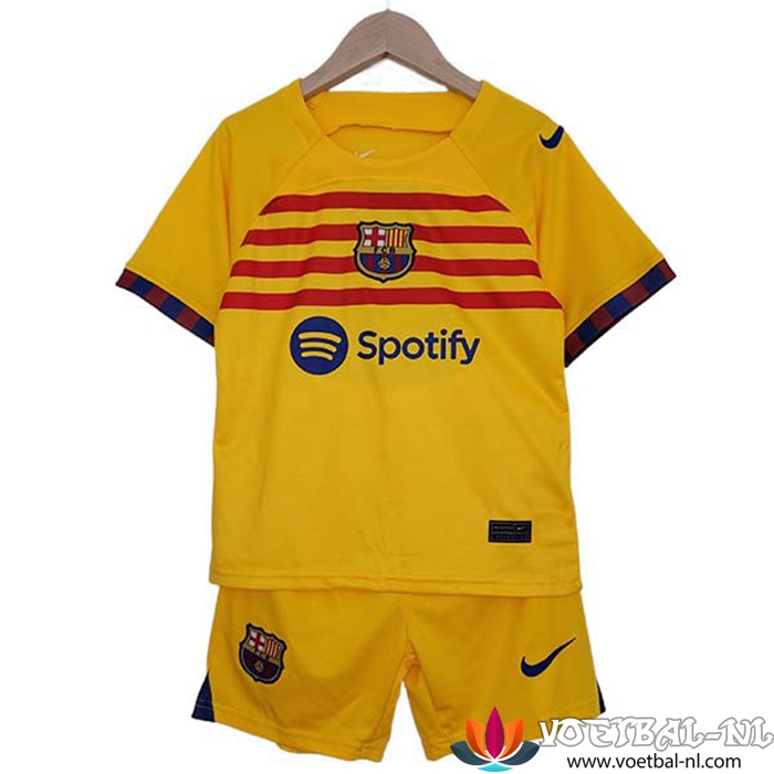 FC Barcelona Kinderen Voetbalshirts Vierde 2023/2023