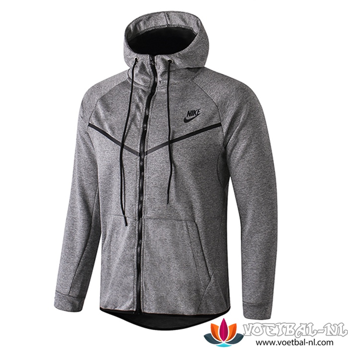 Trainingsjacke Met Capuchon Nike Lichtgrijs 2022/2023