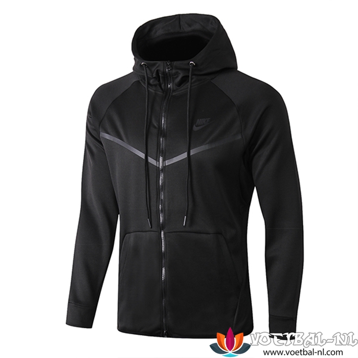 Trainingsjacke Met Capuchon Nike Zwart 2022/2023