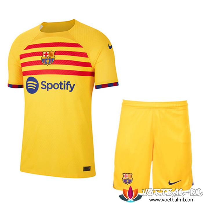 Voetbalshirts FC Barcelona Vierde + Shorts 2022/2023