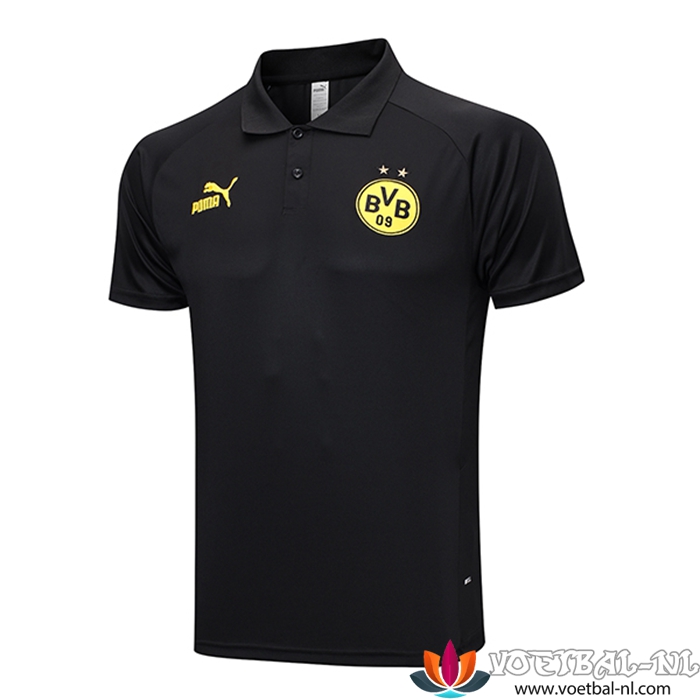 Polo Shirt Dortmund Zwart 2023/2024