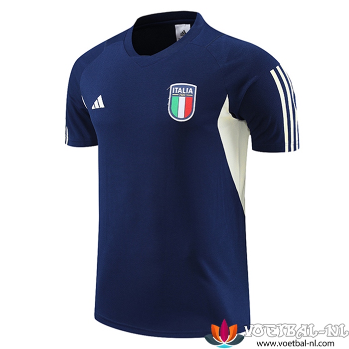 Italië Trainingsshirt marineblauw 2023/2024