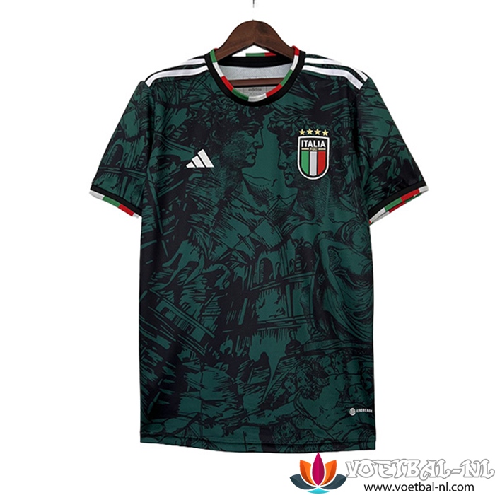 Italië Trainingsshirt Groente 2023/2024