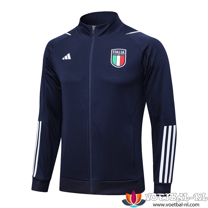 Italië Trainingsjack marineblauw 2023/2024
