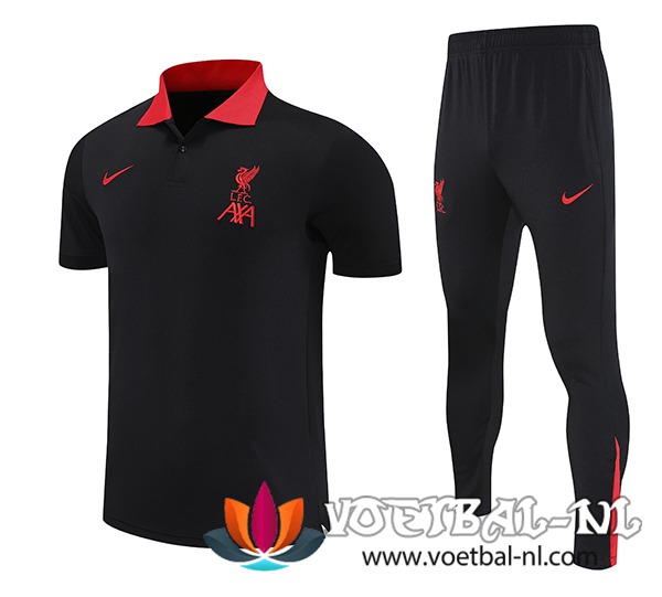 FC Liverpool Polo Shirt Zwart 2025/2026